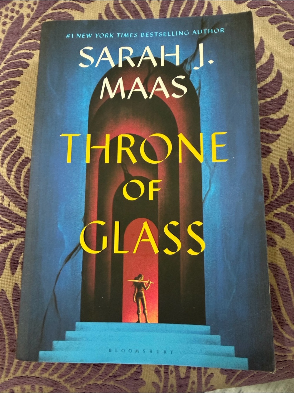 Sarah J. Maas Throne of Glass Paperback Cover